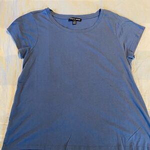 Cable & Gauge short sleeve blue tee, size XL